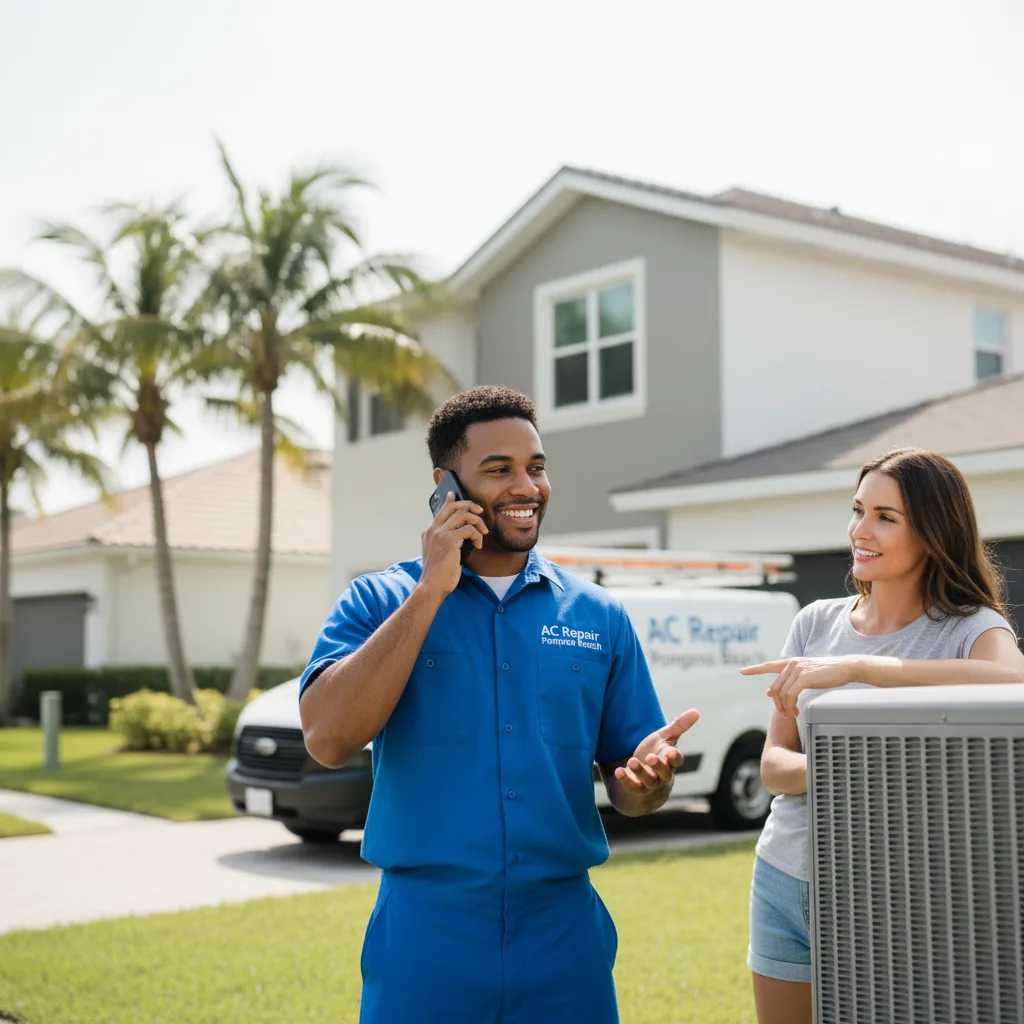 AC Repair Pompano Beach customer support in Pittsview